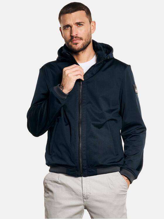 emilio adani Herren Jacke mit Bündchen Blau 32567