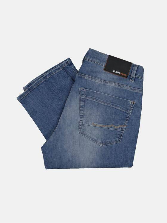 emilio adani Herren Jeans slim fit Blau 34250