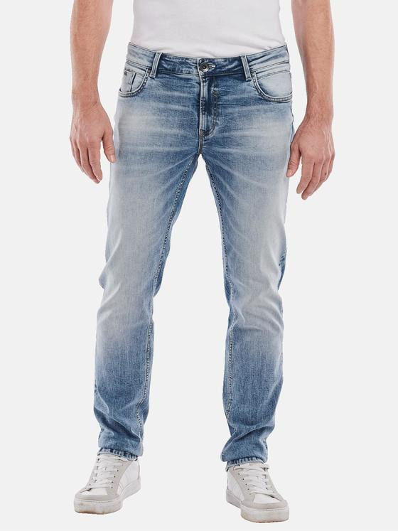 engbers Herren Super-Stretch-Jeans slim fit Blau 34923