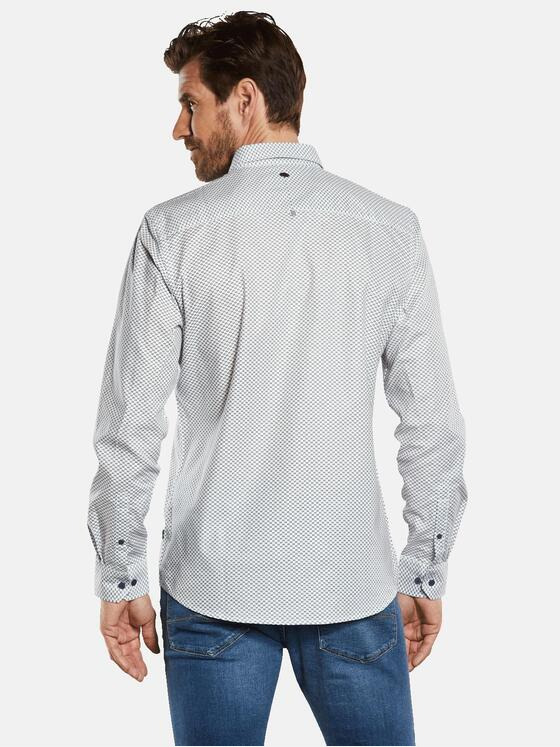 engbers Herren Langarm-Hemd "My Favorite" Blau 34366