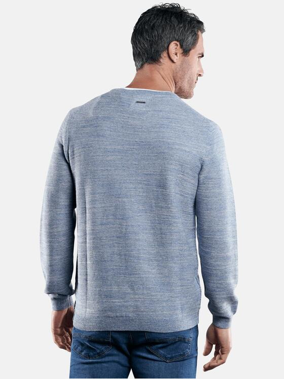 engbers Herren Modischer Pullover mit softem Warengriff Hellblau 29423