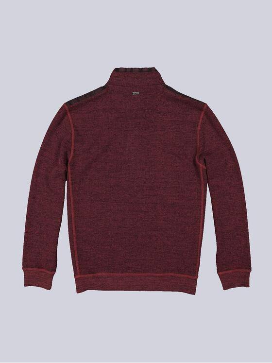 engbers Herren Sweatshirt mit Stehkragen Rot 35643
