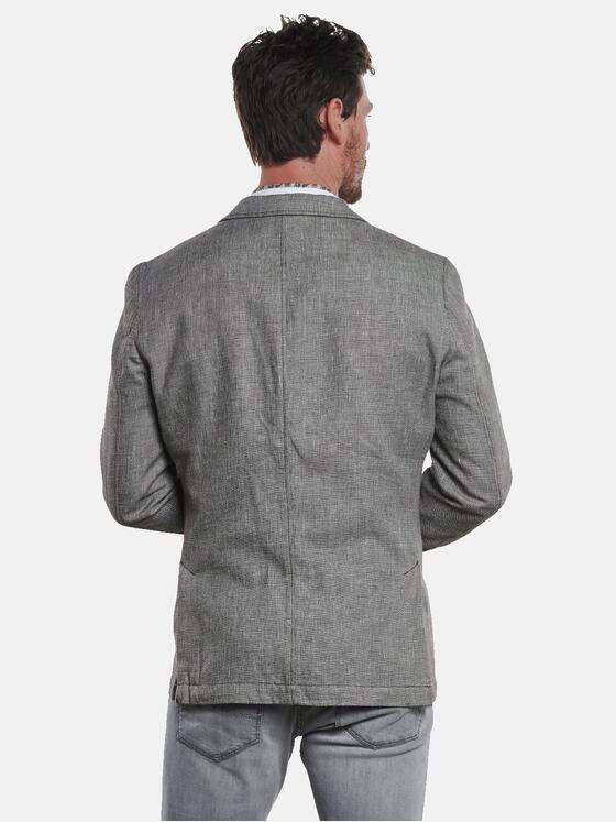 engbers Herren Sakko sportiv mit Leinen Braun 32599
