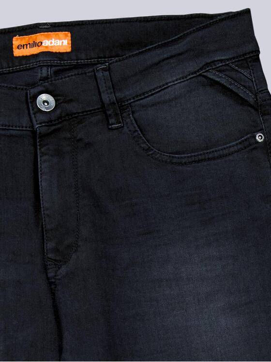 emilio adani Herren Super-Stretch Jeans Slim Fit Anthrazit 32018