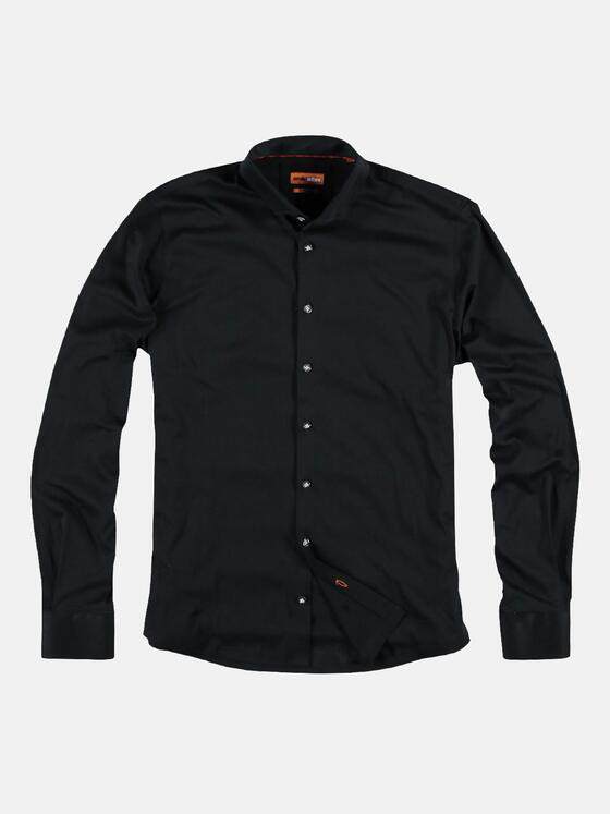 emilio adani Herren Hemd aus der "My Favorite" Kollektion Schwarz 32987