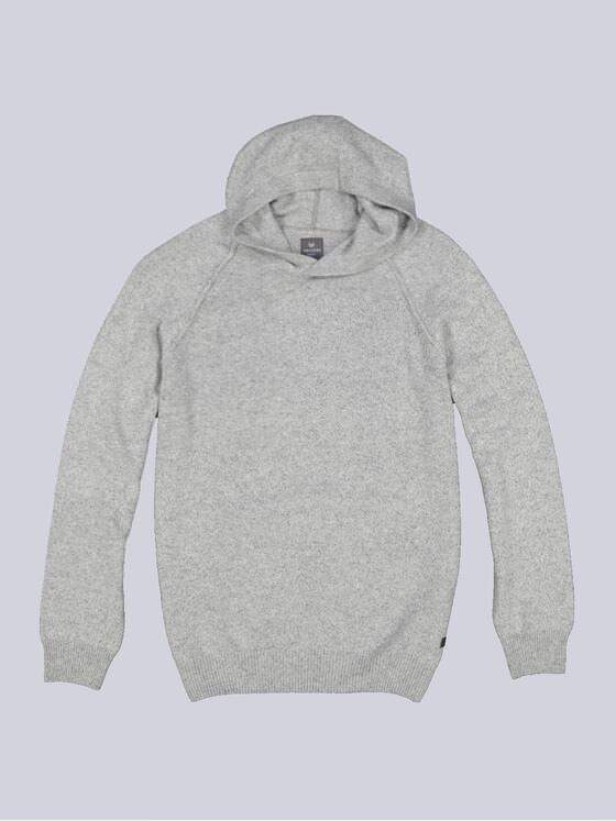 ENGBERS GERMANY Herren Pullover mit Kaschmir-Anteil Grau 33931