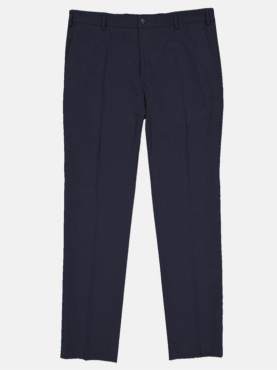 emilio adani Herren Anzughose slim fit Blau 32745