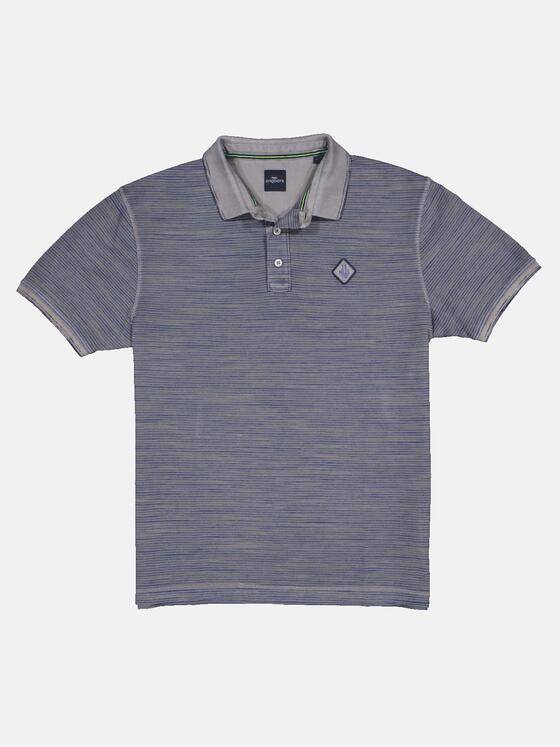 engbers Herren Polo-Shirt gestreift Dunkelgrau 32700