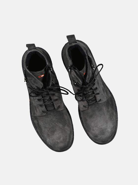 emilio adani Herren Boots im Biker-Stil Grau 33582