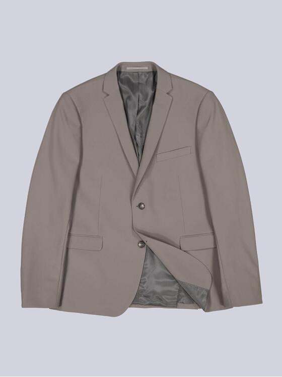 emilio adani Herren Anzug Sakko aus italienischem Garn Braunbeige 39134