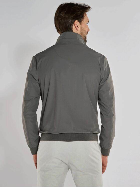 ENGBERS GERMANY Herren Blouson-Jacke mit Funktionsdetails Grau 36510