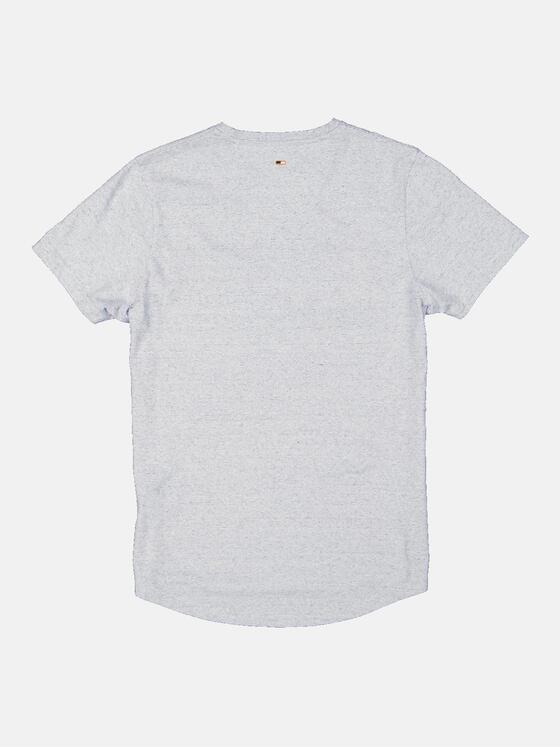 emilio adani Herren T-Shirt gestreift Grau 34548