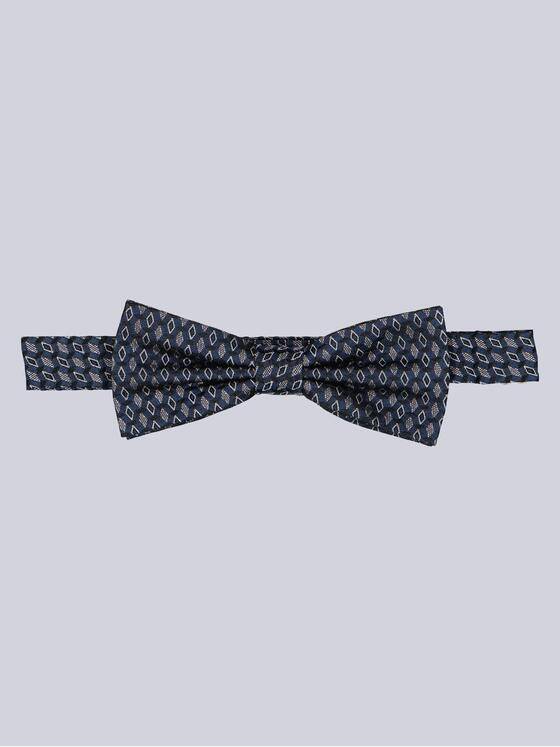 emilio adani Herren Fliege Blau 39681