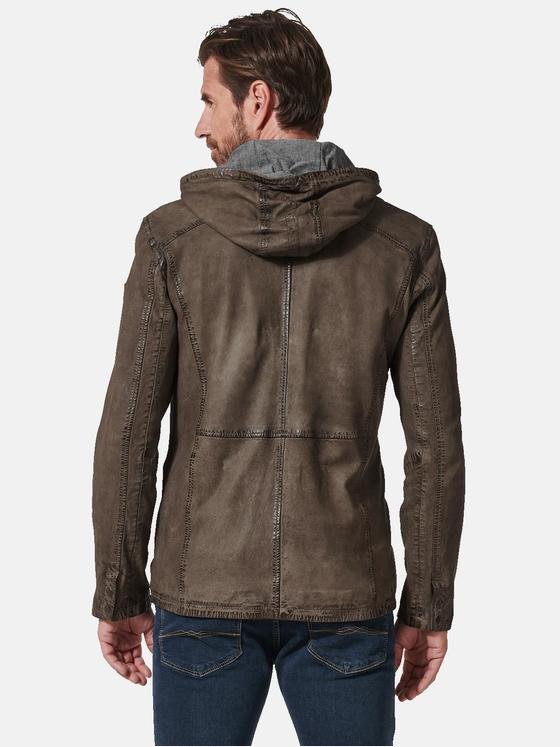 engbers Herren Lederjacke regular Braun 35191
