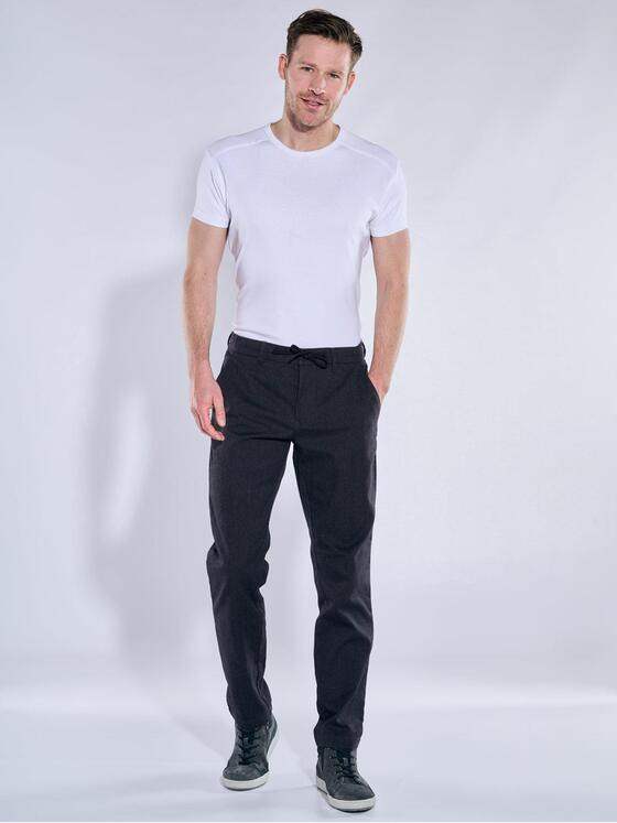 engbers Herren Chino mit Tunnelzug Saphirblau 38115