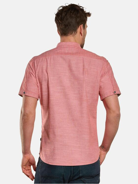 engbers Herren Kurzarm-Hemd uni Rot 33259