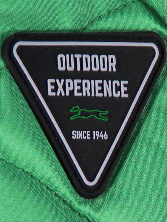 engbers Herren Auffällig gefärbte Steppjacke Grasgruen 30167