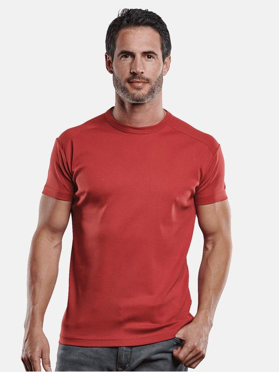 engbers Herren T-Shirt "My Favorite" Tomatenrot 33077