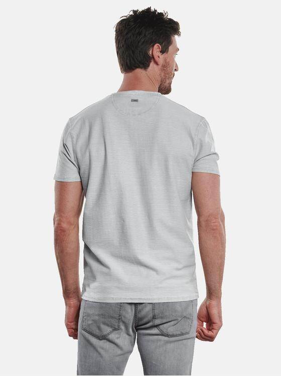 engbers Herren Henley T-Shirt Silbergrau 32793