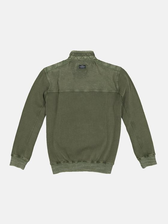 engbers Herren Sweatshirt mit Stehbund Grün 35665