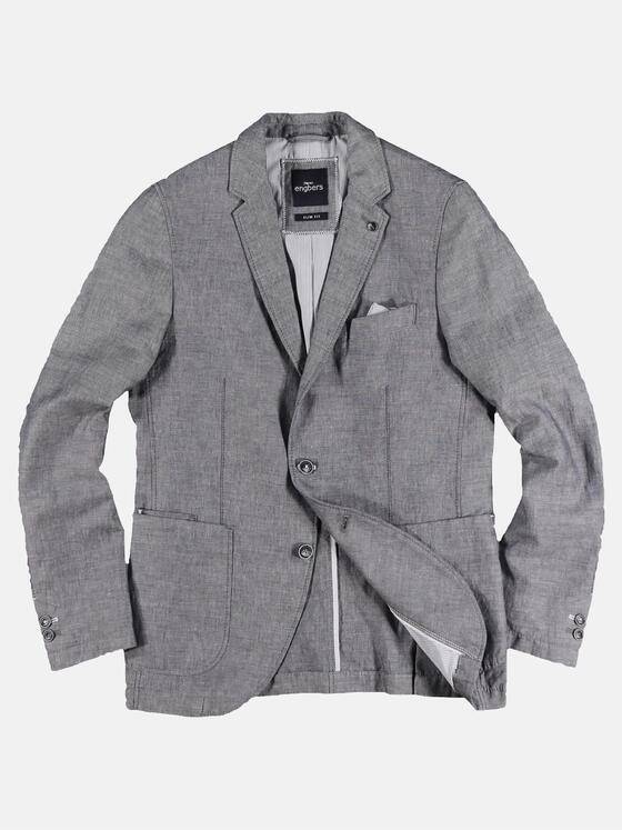 engbers Herren Freizeit-Sakko slim fit Kieselgrau 29131