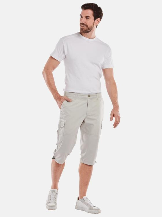 engbers Herren Capri-Hose regular Kieselgrau 34994