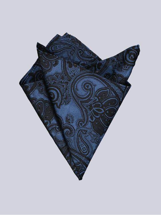 engbers Herren Einstecktuch gemustert Blau 35808