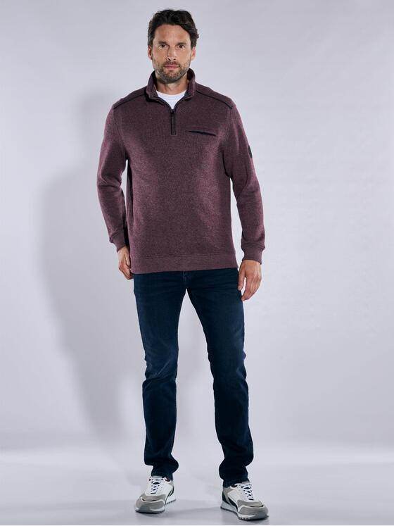 engbers Herren Sweatshirt regular Rot 37765