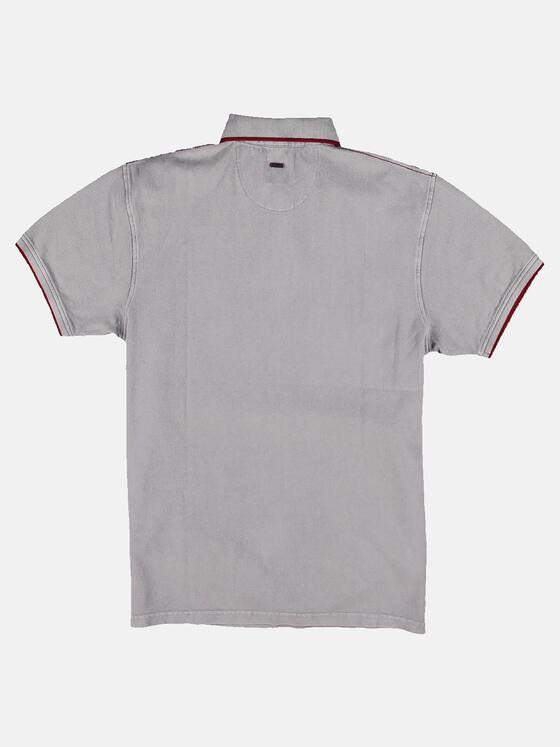 engbers Herren Polo-Shirt gefärbt Mausgrau 31737
