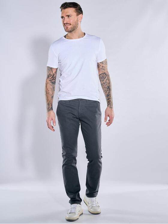 emilio adani Herren Chino slim fit Blau 38616
