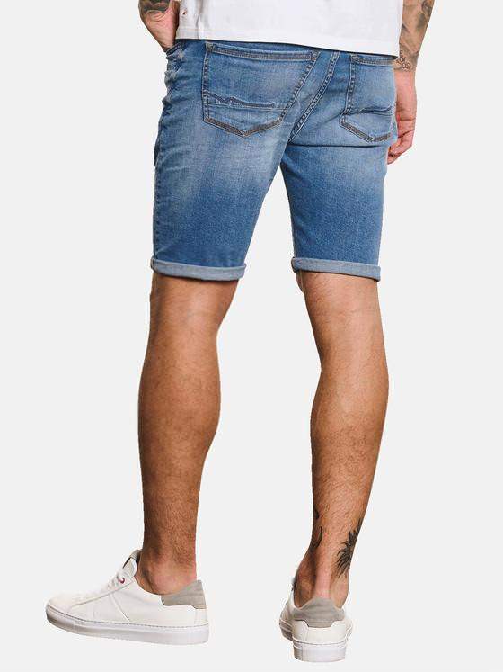 emilio adani Herren Denim-Bermuda Blau 33178