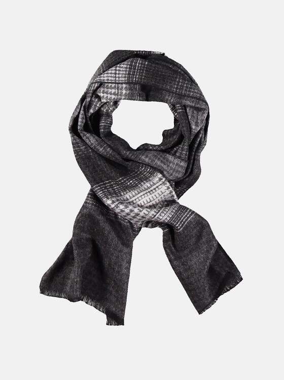engbers Herren Mehrfarbiger Schal Anthrazit 30362