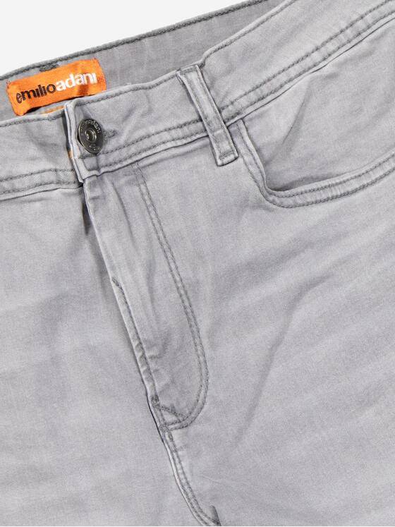 emilio adani Herren Super-Stretch-Jeans regular Grau 37212