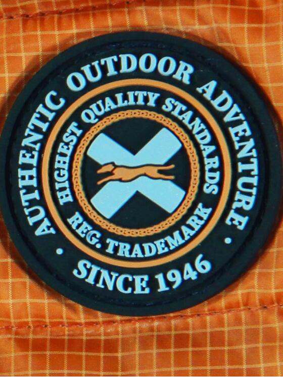 engbers Herren Auffällige Steppjacke Blutorange 30166