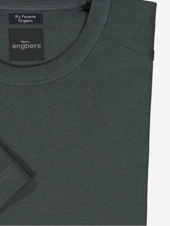 engbers Herren Basic-Shirt "My Favorite" organic Türkis 37300
