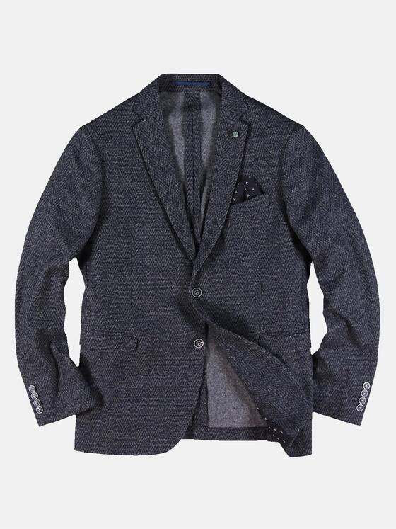 ENGBERS GERMANY Herren Sportives Slim Fit Sakko Saphirblau 30251