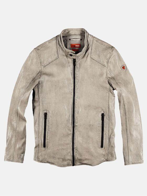 emilio adani Herren Sportive Bikerjacke Beige 29139