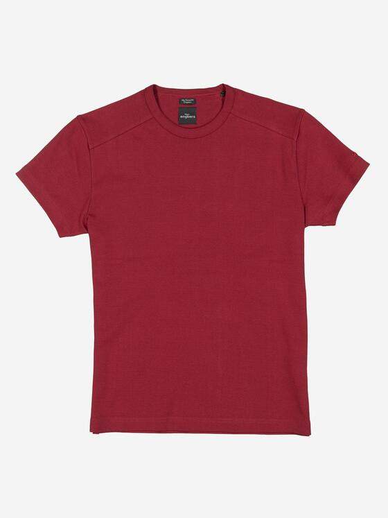 engbers Herren T-Shirt "My Favorite" organic Dunkelrot 37782