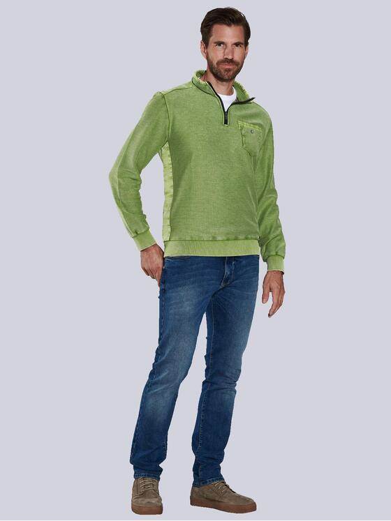 engbers Herren Sweatshirt uni Hellgruen 36150