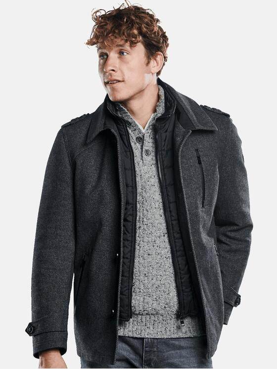 engbers Herren Stilvolle Männerjacke Grau 30768
