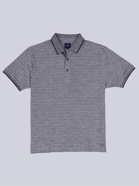 engbers Herren Polo-Shirt strukturiert Schwarz 38313