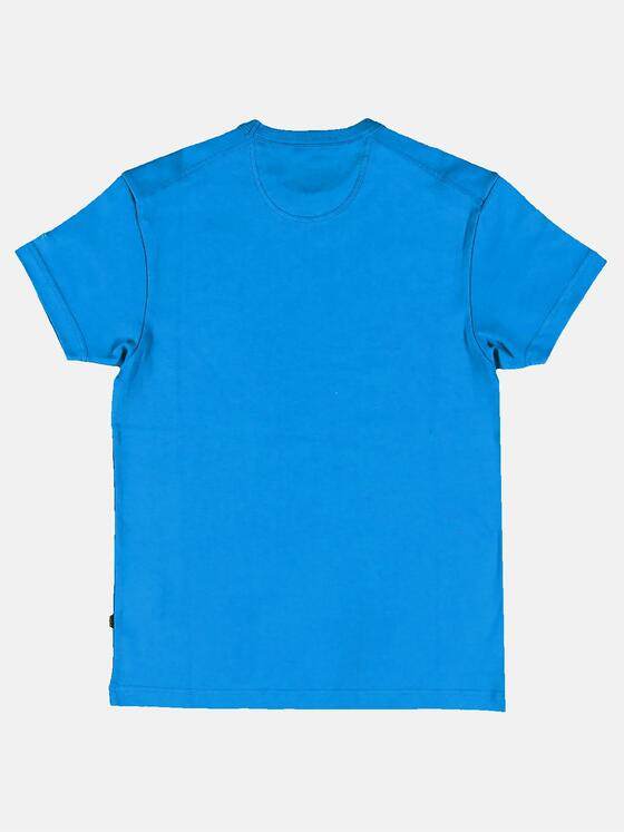 engbers Herren T-Shirt "My Favorite" Cyanblau 31089