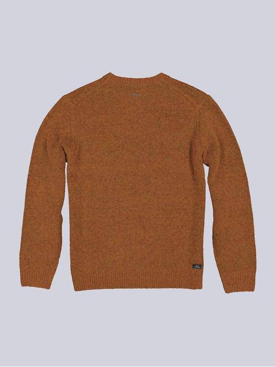 engbers Herren Pullover uni Orange 35852