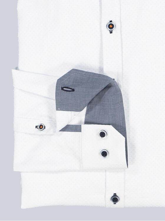 emilio adani Herren Langarm-Hemd uni Blau 35778