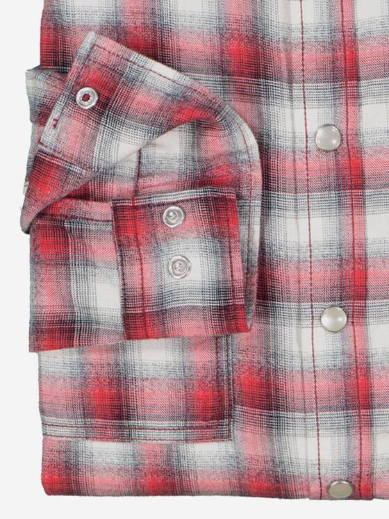 engbers Herren Karohemd Rot 37988