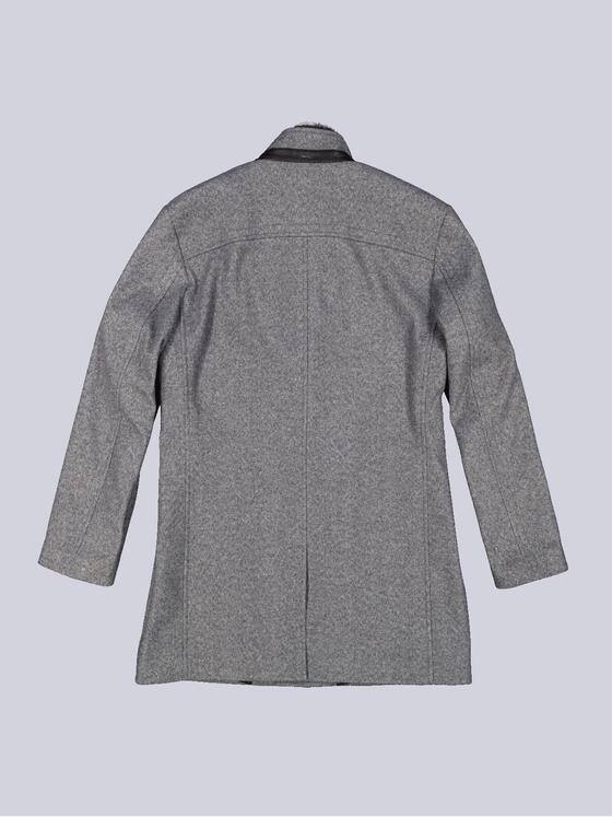 engbers Herren Mantel mit Inlet Grau 35491