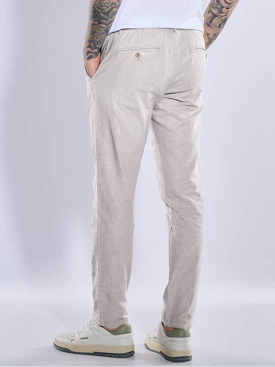 emilio adani Herren Chino regular Beige 39003