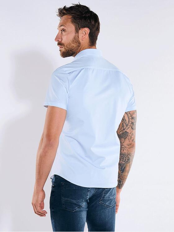 Herren Kurzarm-Hemd slim fit 36886