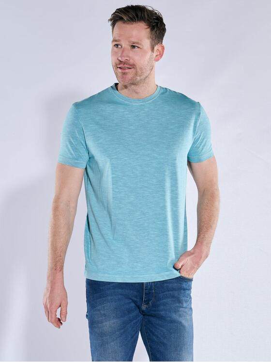engbers Herren T-Shirt uni Tuerkis 38343