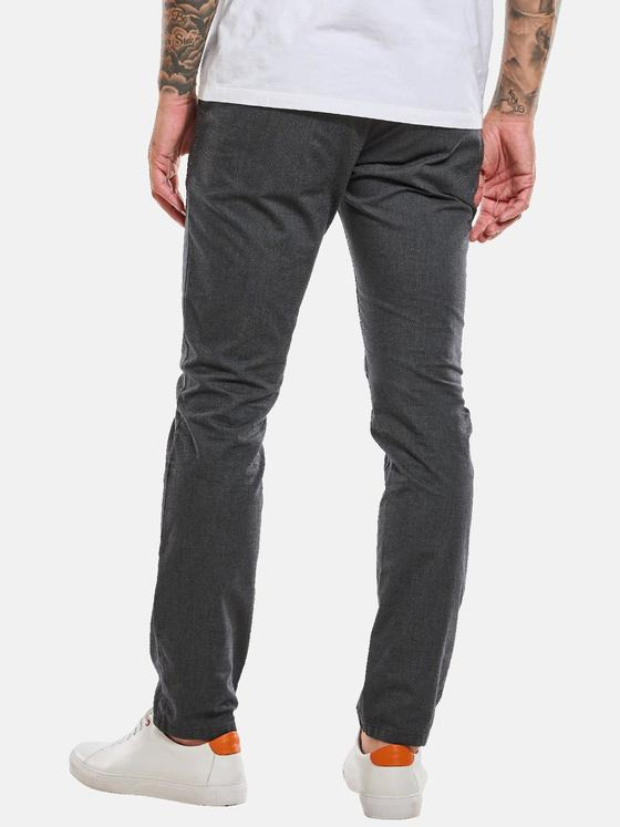 emilio adani Herren Chino mit Tunnelzug Grau 34094